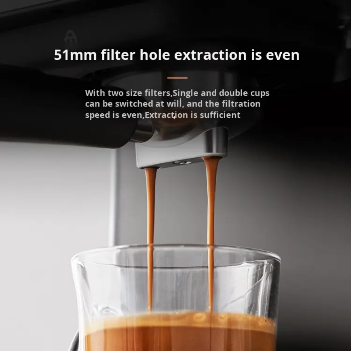 110V Expresso Coffee Maker 1.5L Cappuccino Machine 20bar Italian Espresso Coffee Maker with Steam