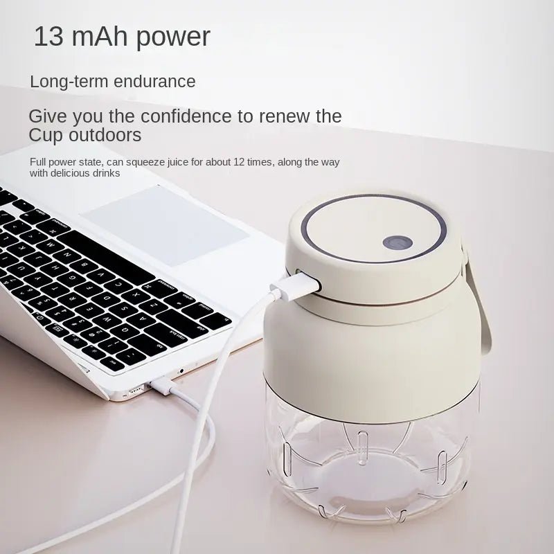 600ML/1200ML Rechargeable Portable Juicer Blender - 10 Safety Blades | Meetoyo