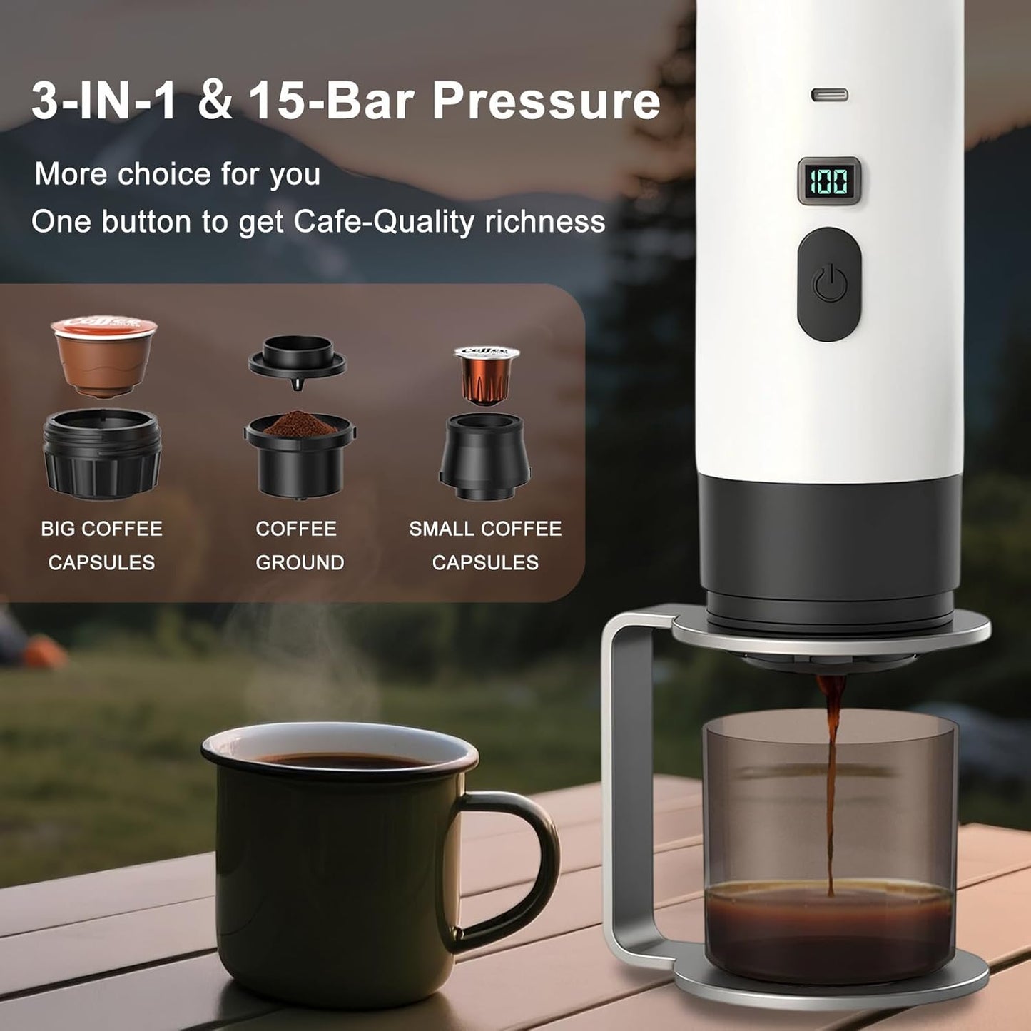 Multi Commercial Portable Making Maker Machines Espresso Capsule Coffee Machine for Nespresso Capsule Coffee Machine with Stand