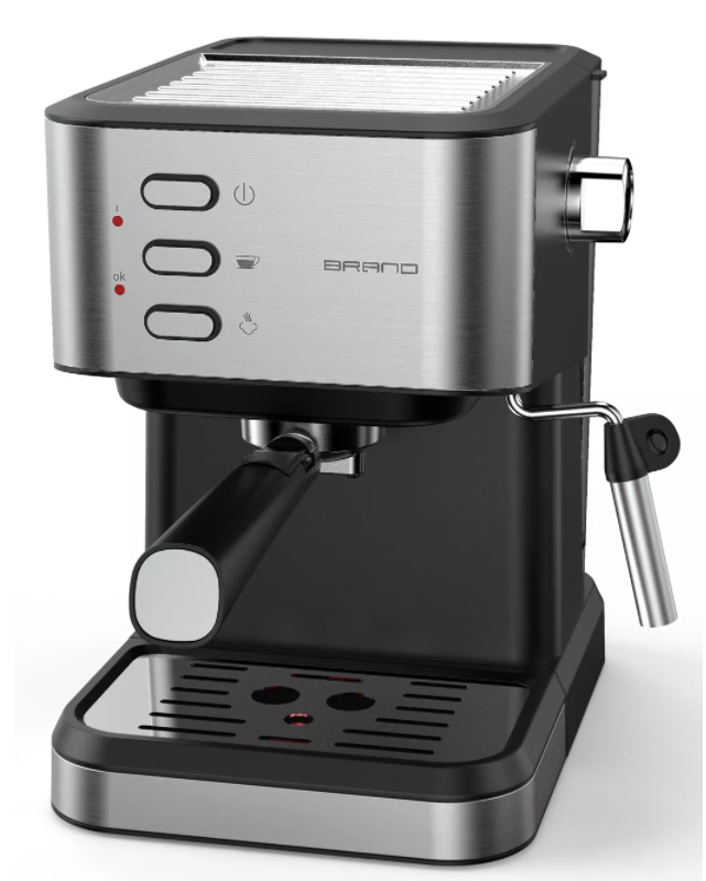 110V Expresso Coffee Maker 1.5L Cappuccino Machine 20bar Italian Espresso Coffee Maker with Steam