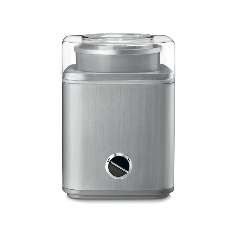 Ice Cream Maker Machine, 2-Quart Ice Cream, Sorbet and Frozen Yogurt Machine，Cream Machine Kids Friendly DIY Household DIY Fruit Ice Cream Maker for Kitchen & Car Use