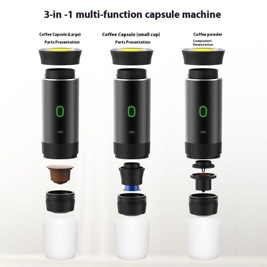 Italian Portable High-Pressure Capsule Coffee Machine with Wireless USB Charging Mei Concentrated Electric Small Heating Pump