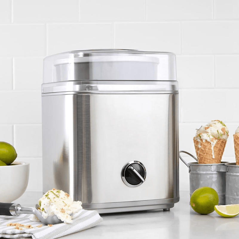 2-Quart Ice Cream Maker Machine - Kid Friendly Homemade Frozen Treats | Meetoyo