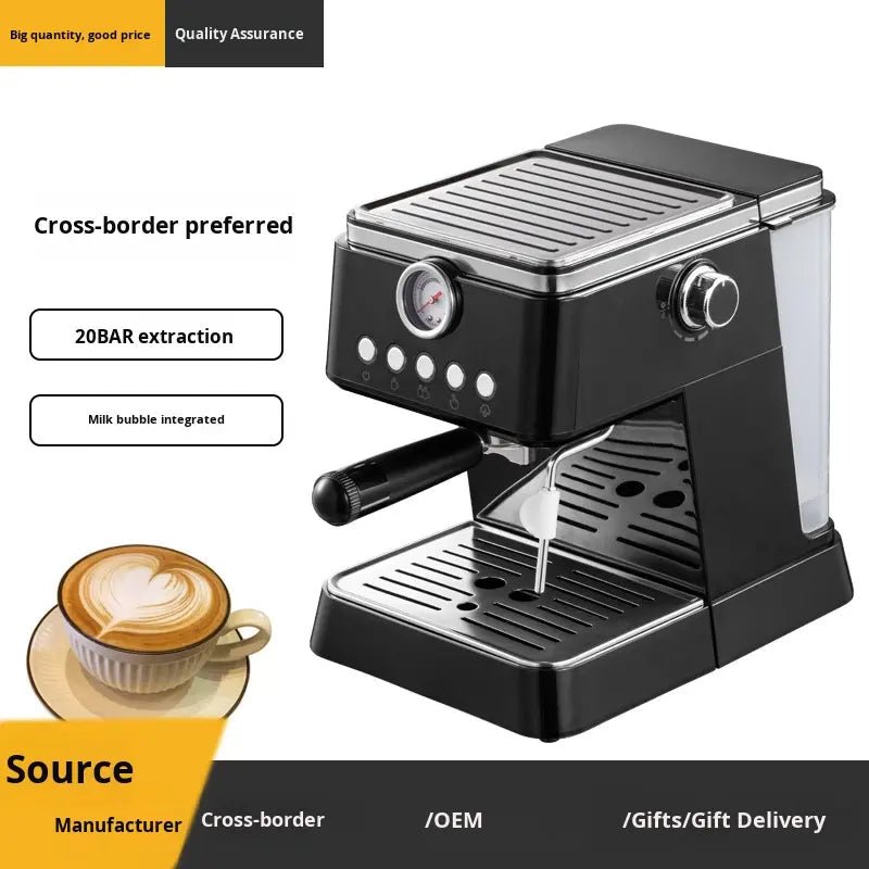 20 Bar Semi Automatic Espresso Machine for Home Use | Meetoyo