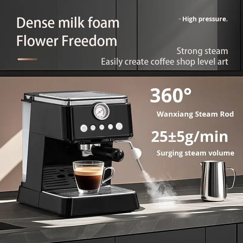 20 Bar Semi Automatic Espresso Machine for Home Use | Meetoyo