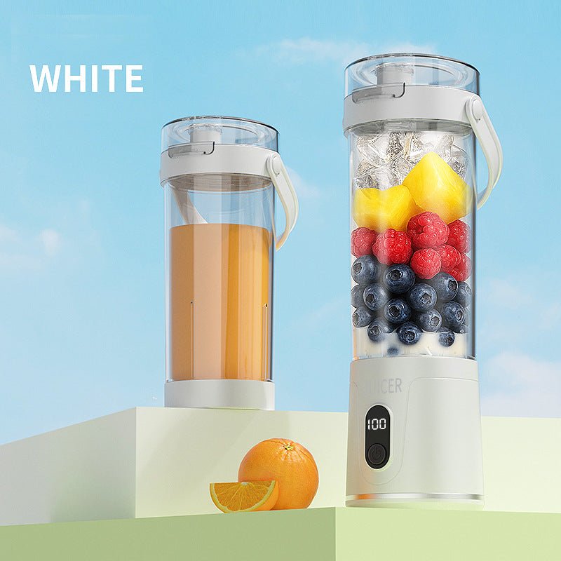 12-Blade Portable Shake Blender - 7.4V Rechargeable Ice-Crushing Juicer | Meetoyo