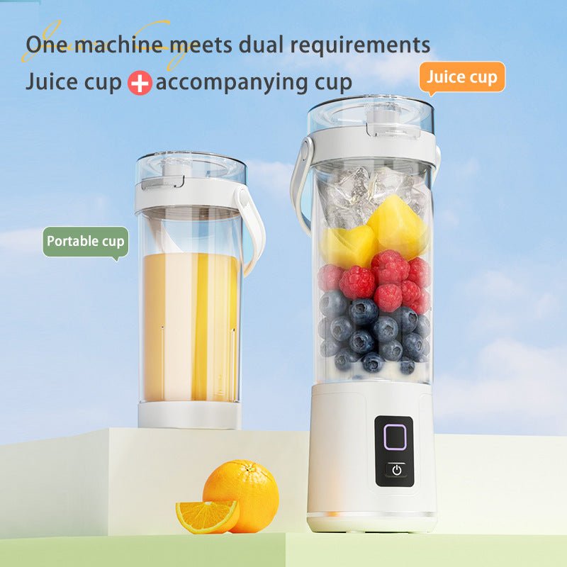 12-Blade Portable Shake Blender - 7.4V Rechargeable Ice-Crushing Juicer | Meetoyo